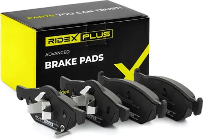 Produktbild von RIDEX PLUS 402B0745P Bremsbeläge Satz Vorne Bremsklötze für BMW 1 Schrägheck (F20) 3 Touring (F31) 3 Limousine (F30, F80) 4 Gran Coupe (F36) 3 GT