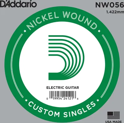 Image de D'Addario NW056 Cordes simples pour guitare