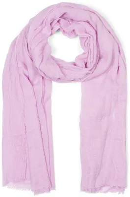 Obrázok produktu pre Unyqoos® – ľahká dámska šatka – 100% viskóza, 188 x 100 cm, univerzálna farba s krátkymi franjami, všestranná šatka/pláca/závoj pre jar a leto
