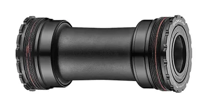 A product shot of a bicycle bottom bracket.