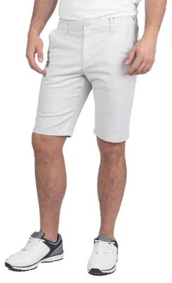 Produktbild von Island Green IGSHO2081 Herren-Baumwollshorts mit Pop-Besatz, Hellgrau, 38 Taille