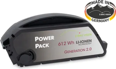Produktbild von EBV E-Bike Battery, kompatibel zum Bosch Classic (+) Antriebssystem 36V - 17Ah / 612Wh - Unterrohr