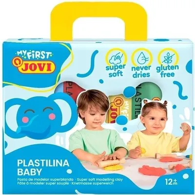 Obrázok produktu pre Jovi 372/4 Detská modelovacia hmota 4 x 38 g