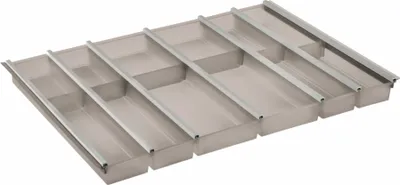 Produktbild von Naber Cuisio 80. Besteckeinsatz, graphit- transluzent