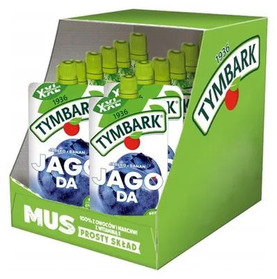 Immagine prodotto di Mus owocowy Tymbark jagodowy 200 g