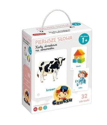 Produktbild von CzuCzu Obrázkové karty na provázku První slova