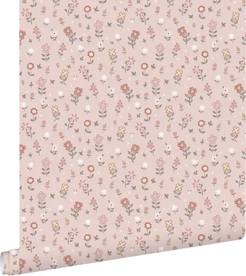 Zdjęcie produktu dla ESTAhome Tapeta kwiaty delikatnego różu 53 cm x 10.05 m