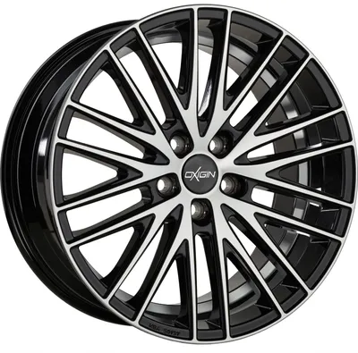 Produktbild von Oxigin Felge 19 Oxspoke 8.5 Zollx19 Zoll ET42 5x114.3 black full polish OXNEUNZEHN8519J42BFPHD kompatibel mit Toyota Auris Avensis C-HR Corolla Verso RAV4