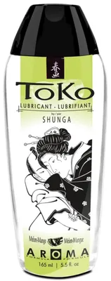 Produktbild von SHUNGA Toko Melon, 165 ml, 235,8 g, Gleitmittel auf Wasserbasis, Oral, Sexspielzeug, Vaginal, Mango, Melone, Flasche