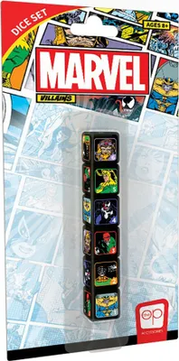 Obrázok produktu pre Sada kociek Marvel Villains