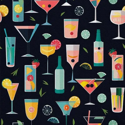 Immagine prodotto di OUTDOOR DECOSTOFFE OXFORD - Motivo cocktail | DX8722