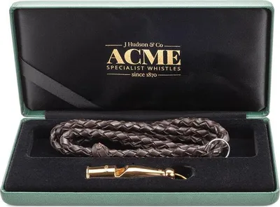 Produktbild von ACME Field trail Pfeife 212 Sterlingsilber vergoldet
