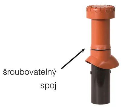 Obrázok produktu pre Ventilátor dlhý 100 antracit