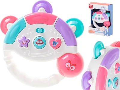 Obrázok produktu pre KIK KX5436 Tamburínka baby 12 cm biela