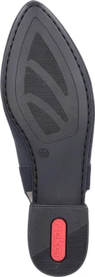 Produktbild von Rieker Damen flache Pumps mit Riemchen 43170, Größe:39 EU, Farbe:Blau