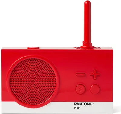 Image de Lexon - Radio FM Tykho 3 (Rouge Pantone)
