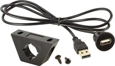 Produktbild von ACV 44-1000-007, 0,95 m, USB A, USB A, Schwarz