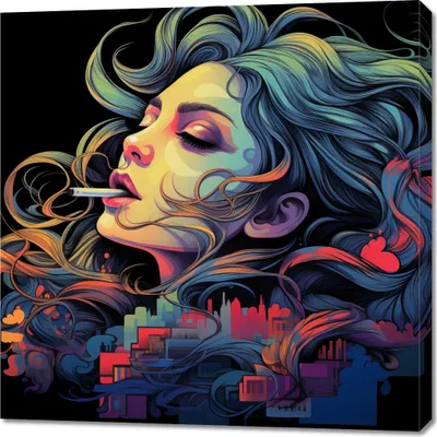 Image de Image 90 x 90 cm Rêves de moi-même