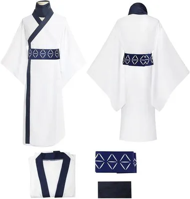 Produktbild von Anime Cosplay Kostüm L - Ryomen Sukuna - mit Gürtel - Perfekt für Halloween - ShopFlot