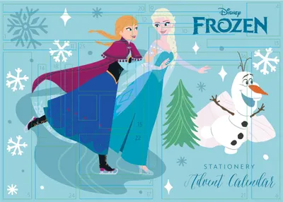 Produktbild von Pyramid Pyramid - Oficjalny kalendarz adwentowy Disney Frozen - Akcesorium tematyczne