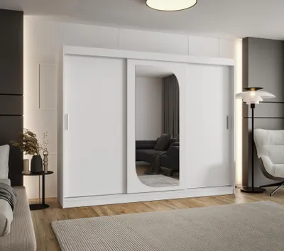 Produktbild von Kleiderschrank 250 cm CEYDA - weiß