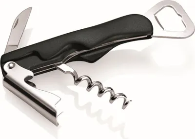 Produktbild von Kellnermesser mit Kapselheber schwarz
