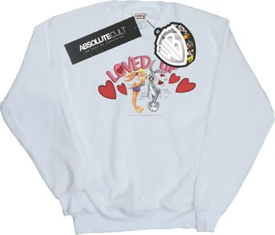 Produktbild von Looney Tunes - "Valentine's Day Loved Up" Sweatshirt für Herren BI32995 (5XL) (Weiß)