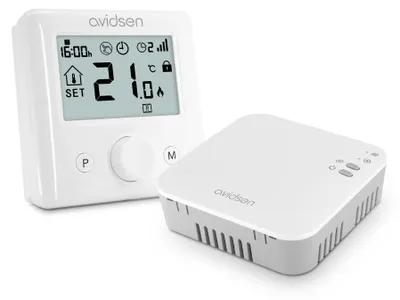Produktbild von Funk-Thermostat HomeFlow WL für Heizkessel - Avidsen - 127047