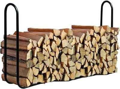 Obrázok produktu pre Stojan na drevo ShelterLogic 244 x 25 x 98,9 cm oceľový čierny