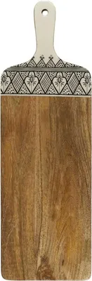 Produktbild von HowHomely Servierplatte Buffetplatte 58x19 cm Akazienholzplatte