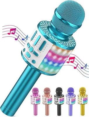 Produktbild von Kinder-Mikrofon, dynamische Mikrofon für Kinder, Spielzeug für Jungen und Mädchen ab 4 Jahren, zu Hause, Party, Karaoke