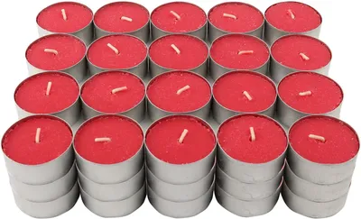 Produktbild von 60 Duftteelichter mit Waldfruchtduft