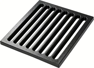 Produktbild von Kaminrost 22 x 20 cm, 14 mm, Gusseisen, für Kamin