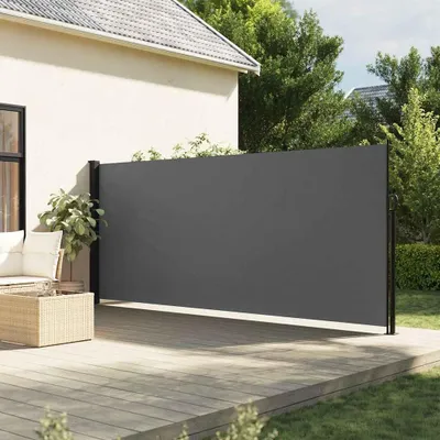 Immagine prodotto di vidaXL Tenda laterale estensibile antracite 180x600 cm