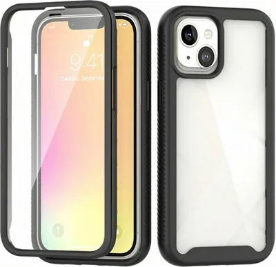 Produktbild von imoshion 360° Full Protective Case iPhone 13 - Schwarz