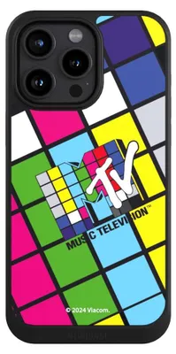 Produktbild von NIVOCASE Hülle für Apple iPhone 15 Pro Max  Handyhülle NIVOcore Case Schwarz Fanartikel Offizielles Lizenzprodukt MTV Music Televison