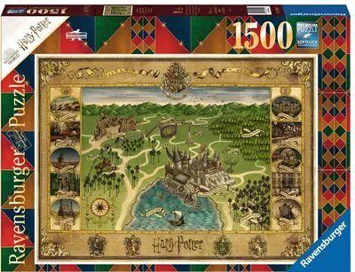 Immagine prodotto di Mappa di Hogwarts Ravensburger 16599
