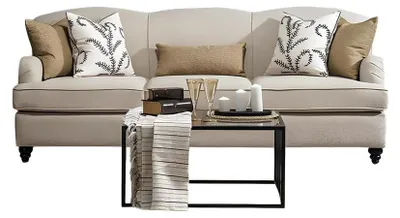 Produktbild von Modernes 3-teiliges Sofa-Set: 3-Sitzer, 2-Sitzer und Sessel Beige