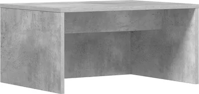 Produktbild von Wandtisch Wandmontiert Beton Grau 60 x 45 x 30 cm Holzwerkstoff