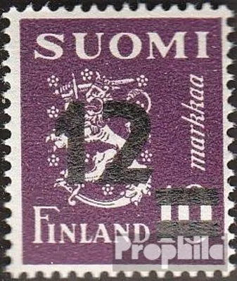 Produktbild von Briefmarken Finnland 1948 Mi 348 (kompl.Ausg.) postfrisch Freimarke