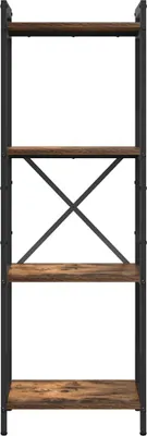 Immagine prodotto di vidaXL Libreria, 40 x 30 x 119 cm, pannello di legno, effetto legno rovere affumicato
