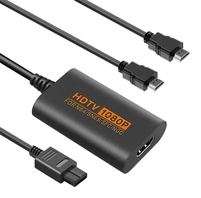 Zdjęcie produktu dla Konwerter HDMI - kompatybilny z Nintendo 64, Super Nintendo (SNES) i GameCube - kabel USB