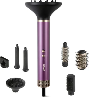 Obrázek produktu pro Domo DO54782HS, Více stylů, Airflow, Knoflíky, 110000 ot/min, Fialová, 1,8 m