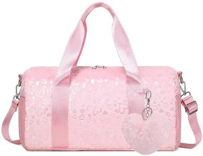 Produktbild von Elzusha - Kleine Sporttasche für Kinder mit wasserdichter Tasche