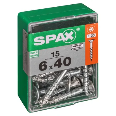 Zdjęcie produktu dla Śruby uniwersalne Spax 6,0 x 40 mm TX 30 - 15 szt.