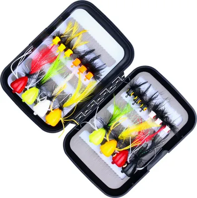 Zdjęcie produktu dla 20szt Przynęty wędkarskie Popper Realistyczne przynęty wędkarskie z haczykami na łososia Bass Panfish 20szt