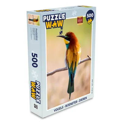 Obrázek produktu pro MuchoWow MuchoWow® Puzzle 500 ks Ptáci - Včelojed - Zvířata