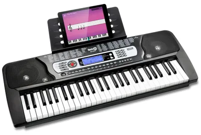 Produktbild von RockJam RJ654 Keyboard Piano 54 Tasten mit LCD Display für Anfänger