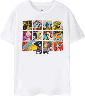 Obrázok produktu pre Star Trek - Pánske tričko s krátkym rukávom NS8042 (3XL) (Biela)