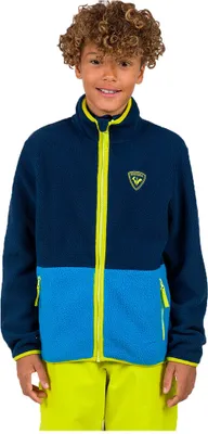 Image de Polaire Rossignol Alltrack avec fermeture éclair sur toute la longueur Bleu 12 ans Bleu 12 ans